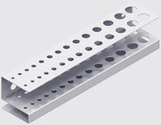 Bohrerleiste H.40mm B.188mm T.40mm STA weiß ALFER ALUMINIUM