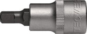 Steckschlüsseleinsatz 1/2 Zoll Innen-6-kant SW 7mm L.55mm TECWERK