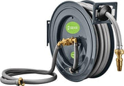 Hose reel PA 20 SK for water, powder-coated steel, outlet 3/4 inch GEKA