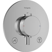 HG Thermostat UP Ecostat Comfort S Fertigset 2 Verbraucher chrom