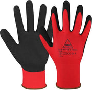 Handschuhe Superflex Foam Gr.10 rot/schwarz EN 388 PSA II Latexschaum
