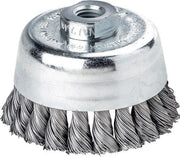 Zopftopfbürste D.80mm Gew.Drahtstärke 0,5mm STA 9000min-¹ LESSMANN