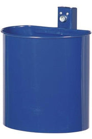 Waste bin H340xØ325/230mm 20l galvanized, ground