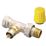DANFOSS Ventilgehäuse RA-UN 15 R 1/2, Durchgang, matt vernickelt