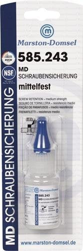 Schraubensicherung 585.243 20 g mittelfest hochviskos dunkelblau S6 Flasche