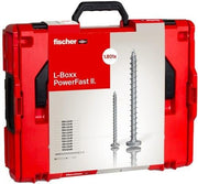 Spanplattenschraubenset PowerFast II 1801teilig L-BOXX FISCHER