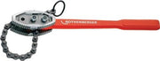 Chain pipe wrench HEAVY DUTY overall length 940mm clamping width 114mm for pipes 4 inch