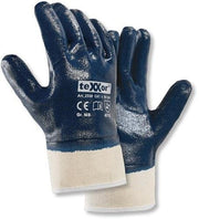 Handschuhe 2339 Gr.10 beige/blau EN420/EN388/EN13594 PSA II TEXXOR