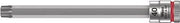 Steckschlüsseleinsatz 8767 A HF TORX® 1/4 Zoll T40 L.100mm WERA