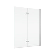 Meran Badewanne Pendelw. 2tlg re 1200x1500 ESG m.Aquaperle,si.-hgl.
