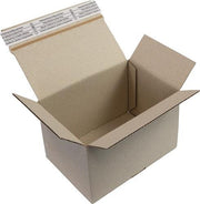 Graskarton Grasfaser-Altpapier-Gemisch L235xB165xH150mm einwellig TRANSPAK