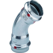 VIEGA Bogen 45 Grad PRESTABO 1126 18mm Stahl verzinkt