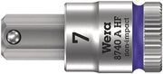 Steckschlüsseleinsatz 8740 A HF 1/4 Zoll SW 7mm L.28mm WERA
