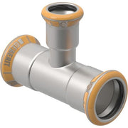 Geberit Mapress Therm T-Stück reduziert d88,9-22-88,9