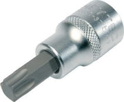 Steckschlüssel-Einsatz 1/2Zoll TORX, TX30, Länge 62mm HEYTEC