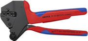 Crimping Pliers, 200mm long, burnished, multi-component grips for MC4 EVO 2 connectors, KNIPEX