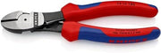 High Leverage Diagonal Cutter L.180mm polished shape 1 multicomponent grip KNIPEX