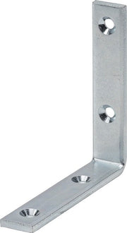 Winkel sta.L.120mm B.20mm S.5mm STA blau verz.Loch-D.6mm VORMANN