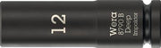 Steckschlüsseleinsatz 8790 B Impaktor Deep 3/8Zoll 12 mm Länge 63 mm WERA