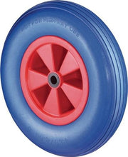 Polyurethane Wheel D.400mm Load Cap.200kg Puncture-Proof Plastic Groove BS ROLLEN