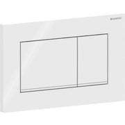 Geberit BetPl. Sigma30, für 2-Mengen-Sp. weiß / weiß matt