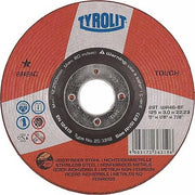 Schruppscheibe BASIC TOUCH D125xS3mm Körnung 46 gekröpft TYROLIT