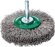 Schaftrundbürste D.60mm Schaft 6mm Drahtstärke 0,3mm VA 18mm 15000min-¹