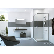 HP DA Classics 2 4-Eck 1/2 GT E2 90 H:2000 silber matt klar