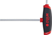 Sechskantwinkelschraubendreher SW 8mm Klingen-L.200mm 6-KT m.Seitenabtr.WIHA