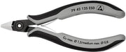 Präzisions-Elektronik-Seitenschneider L.125mm Form 4 Facette nein pol.ESD KNIPEX