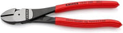 Kraftseitenschneider L.200mm pol.Form 0 Ku.-Überzug KNIPEX