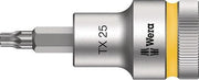 Steckschlüsseleinsatz 8767 C HF TORX® 1/2 Zoll T25 L.60mm WERA