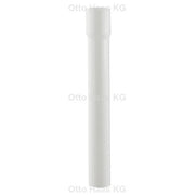 Spülrohrverlängerung, 300 mm (44) mit Muffe und Klebstoff # 6277          weiß