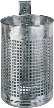 Abfallbehälter H520xØ370mm 50l verz.RENNER