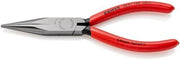 Langbeckzange Gesamt-L.160mm Form 2 Kopf pol.Ku.-Überzug KNIPEX