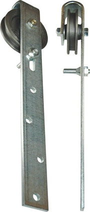 Schiebetorrolle m.Bügel 90mm STA verz.50kg 9/11mm HBS-BETZ