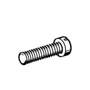 SIKLA Schlitzschraube SCR M 6 x 20mm, vz DIN 84, (VPE: 200 Stück), je Stück