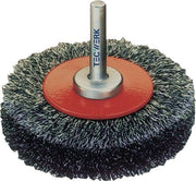 Rundbürste D.60mm Drahtstärke 0,3mm Stahl 18mm 15000min-¹ TECWERK