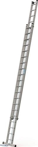 Seilzugleiter Sprossen 2x20 Alu.Arbeits-H.b.ca.10850mm 2-tlg.ZARGES