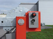 Schlosskasten m.Profilzylinder u.Feuerwehrdreikant f.Wegesperre