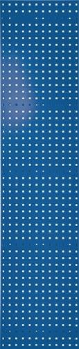 Perforated plate W450xL2000mm gentian blue GRID PLAN