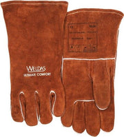 Schweißerhandschuhe Gr.XL (9,5) braun Rindspaltleder 5 PA