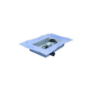 IS drain box large, DN50, 460x320x100mm, right