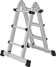 Teleskopleiter Alu.4x3 Sprossen max.Gesamtbelastung 150kg MUNK