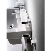 Emco loft Handtuchrig, starr, rechts offen, schwarz
