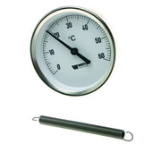 Watts Bimettal-Anlegethermometer TAB 63/120, Durchmesser 63mm, 0-120 Grad