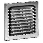 UPMANN Wetterschutzgitter 200 x 200mm weiß, mit Insektenschutz, Aluminium