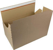 Automatikkarton Wellpappe L420xB290xH190mm einwellig braun TRANSPAK