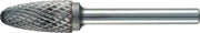 Frässtift RBF D.3mm Kopf-L.12mm Schaft-D.3mm HM Verzahnung Normal fein TECWERK