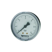 WATTS RF-Manometer 63 axial MDA 63/10 Du: 63mm, Anschluss 1/4